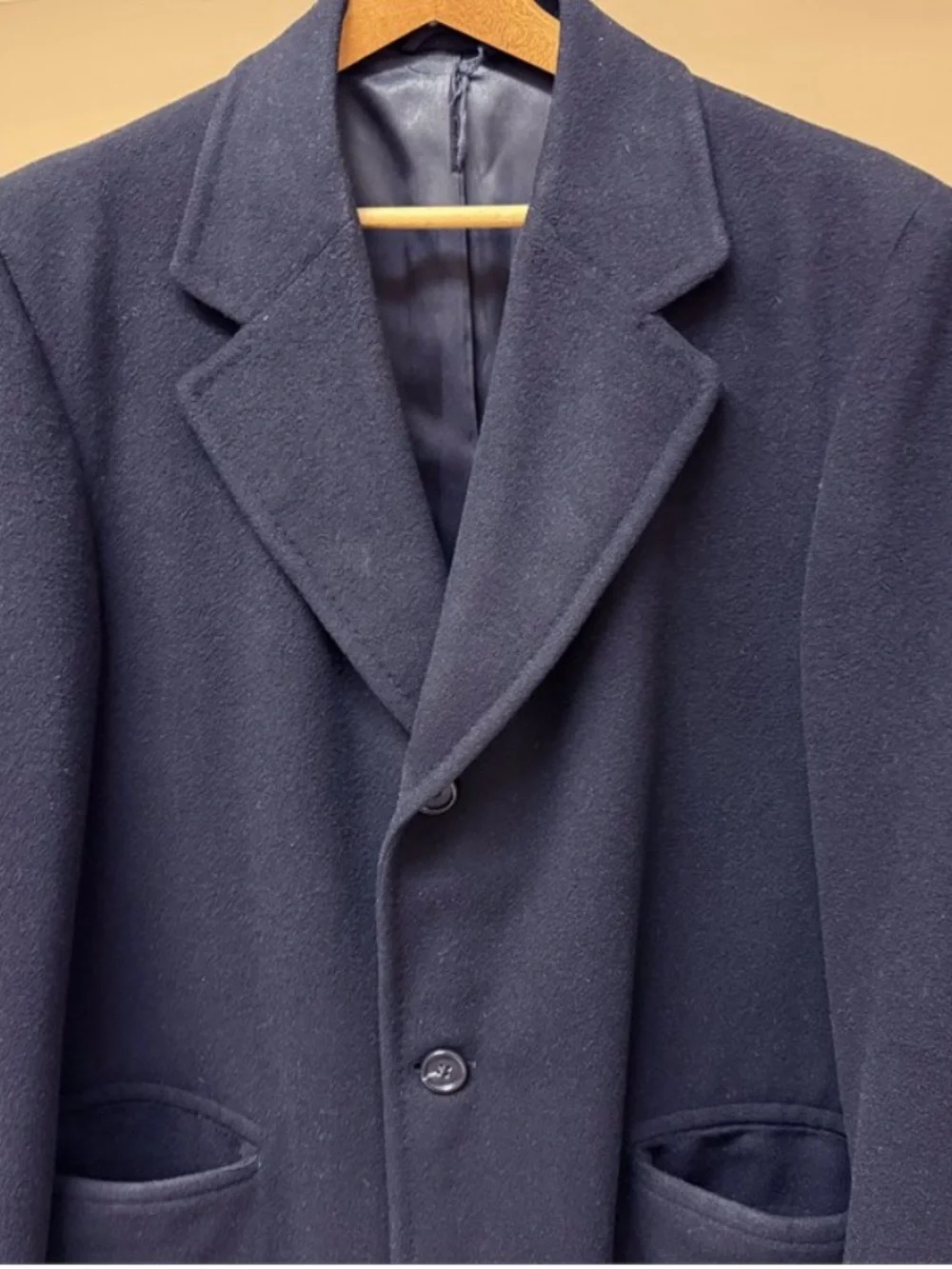 Karamai Men's Black Trench Coat